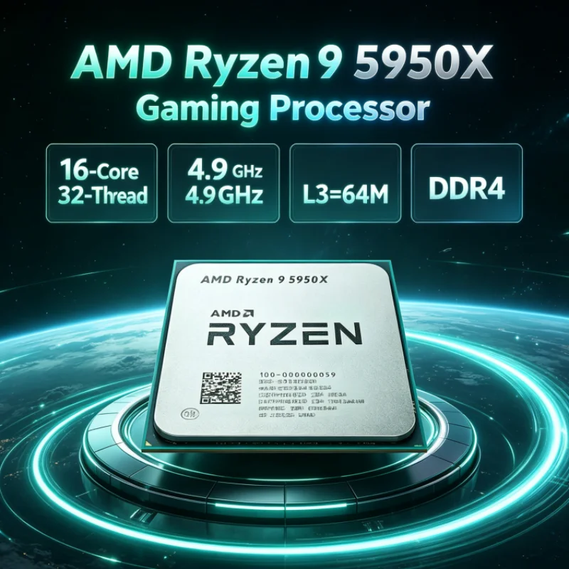 Amd Cpu Ryzen 9 - AMD Ryzen 9 5950X Gaming CPU