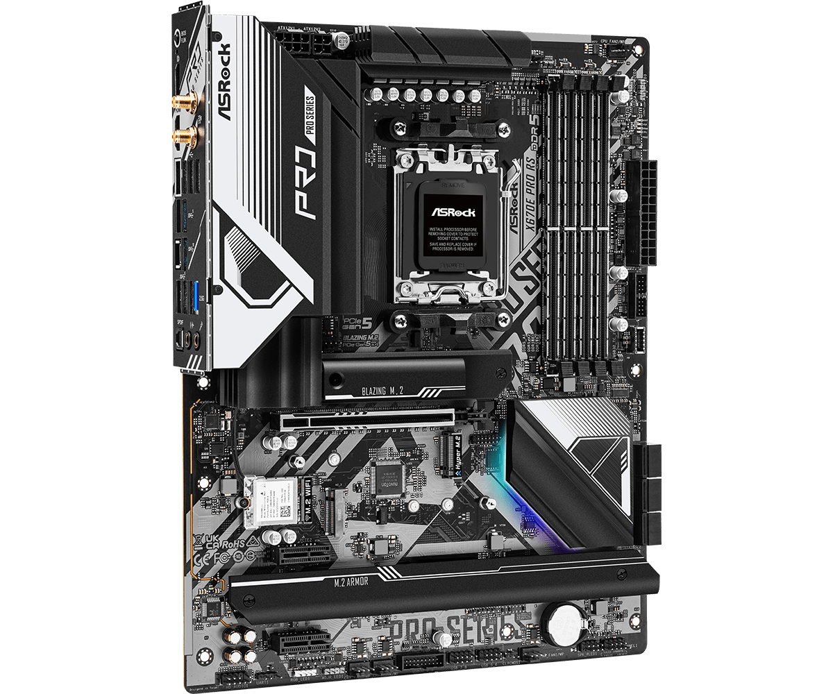 ASROCK X670E Pro RS Motherboar - đánh giá và giá Amd Cpu Ryzen 9