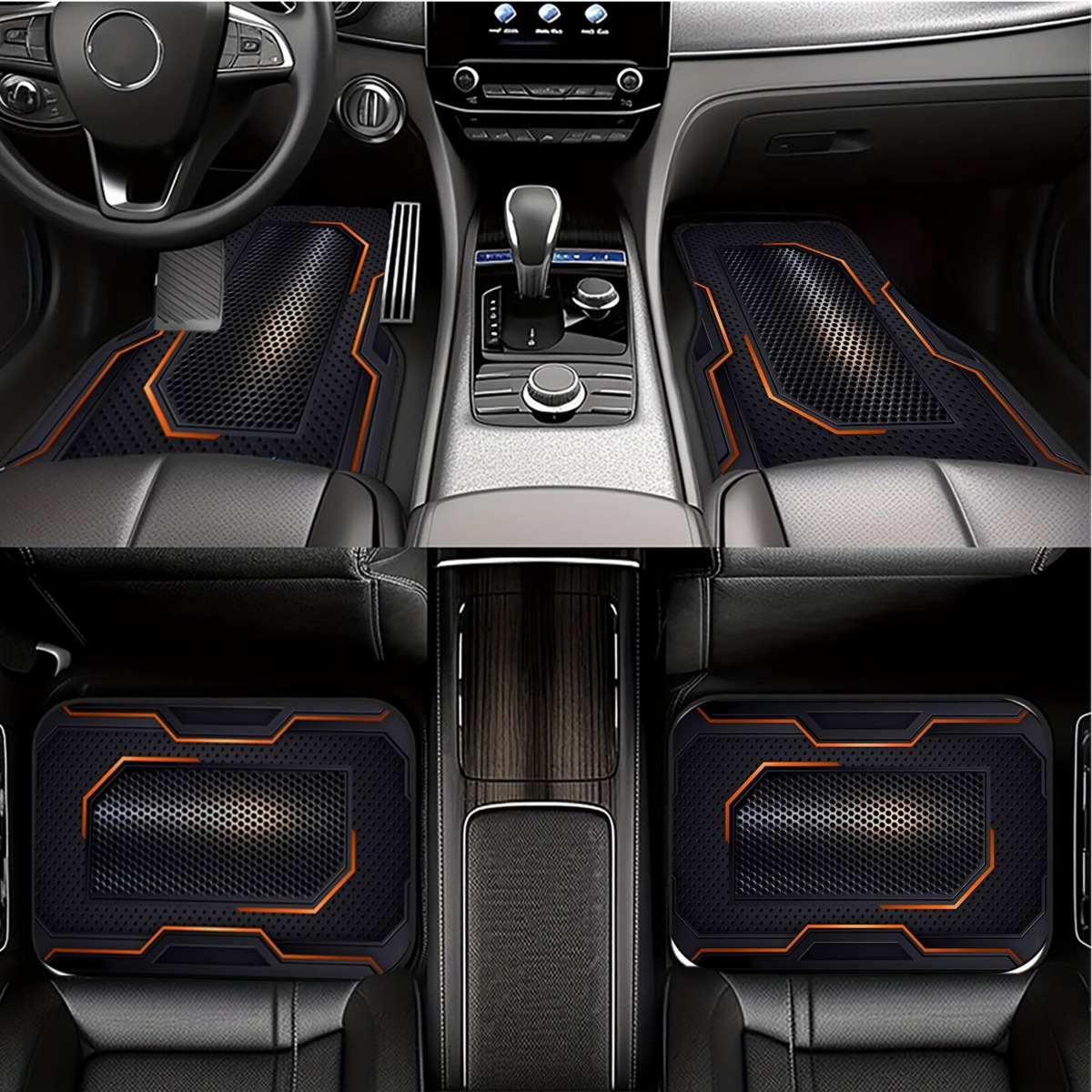 4Pcs Universal Car Floor Mats  - đánh giá và giá Universal Tech Accessories