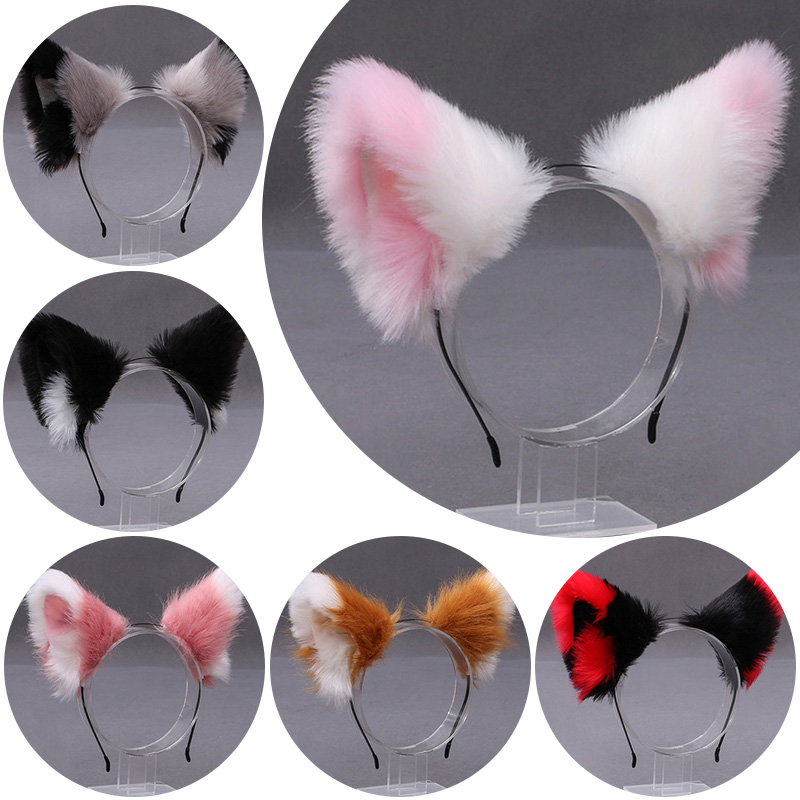 Fluffy Fox Cat Ear Plush Headb - đánh giá và giá Tech Accessories For Women