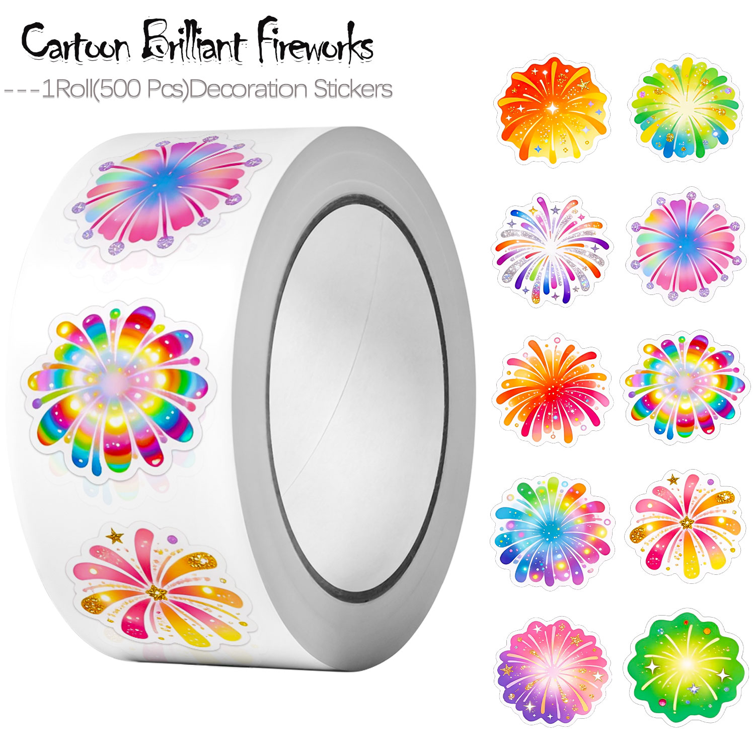 500Pcs Cartoon Brilliant Firew - đánh giá và giá Tech Accessories To Gift