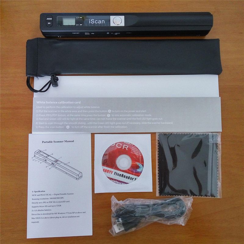 A13E-Portable Scanner 900DPI H - đánh giá và giá Document Scanner Portable