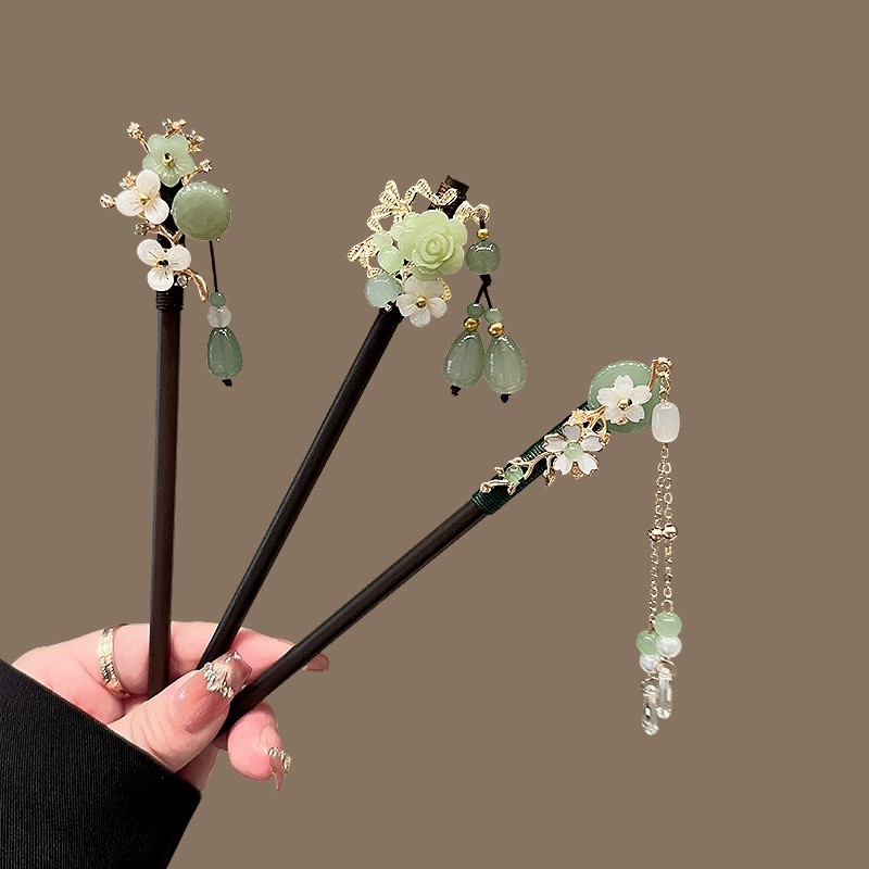 Antique Wooden Hairpin Women's - đánh giá và giá Tech Accessories For Women