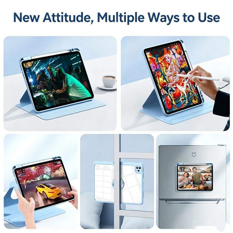 Protect Case For iPad Mini 6 8 - đánh giá và giá Pen Holder Magnetic
