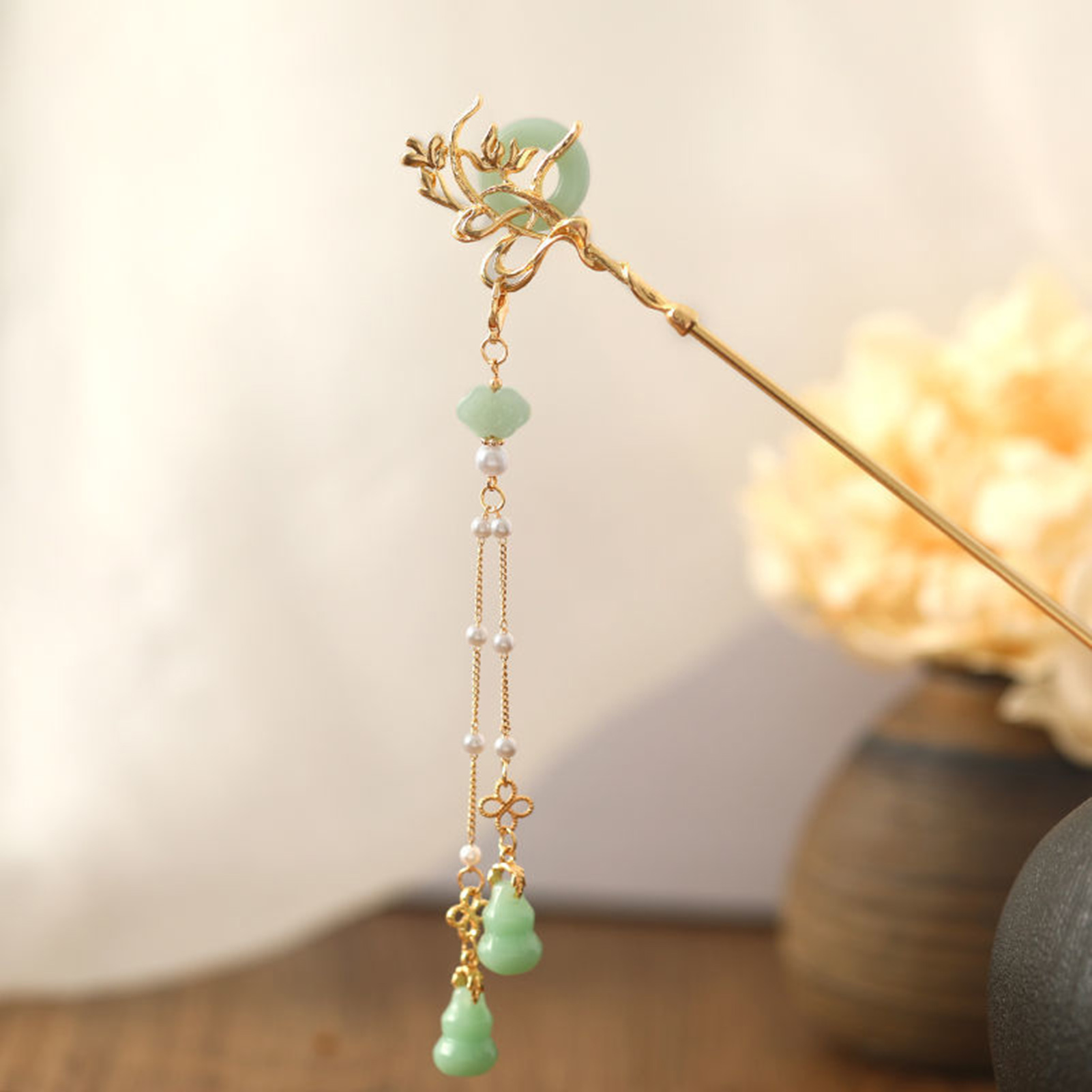 Chinese Style Glass Hairpin Fo - đánh giá và giá Tech Accessories For Women