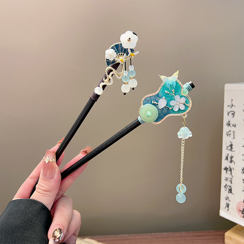 Classic Tassel Hair Stick Blac - đánh giá và giá Tech Accessories For Women