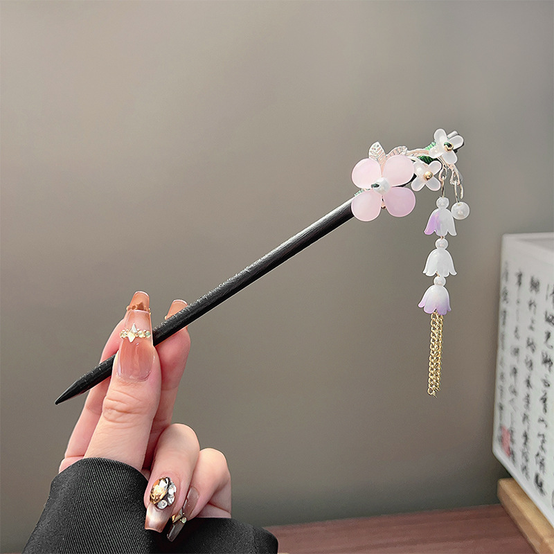 Classic Tassel Hair Stick Blac - đánh giá và giá Tech Accessories For Women